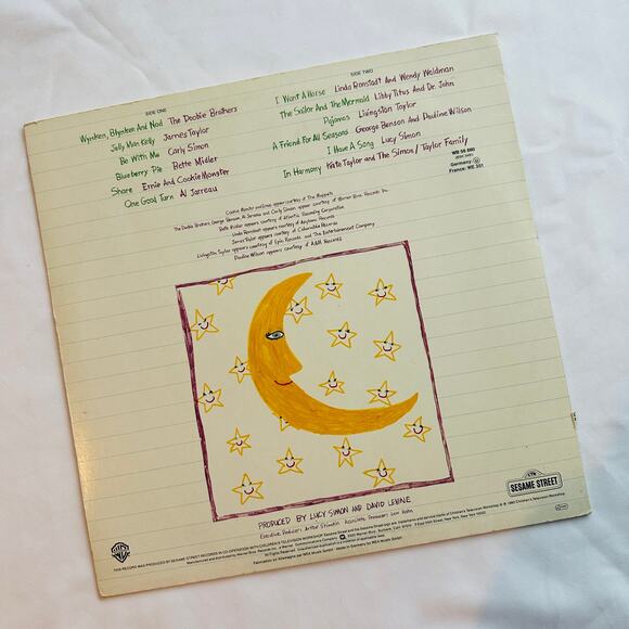 Vintage 1980 CTW Sesame Street In Harmony Vinyl Record - Picture 10 of 14